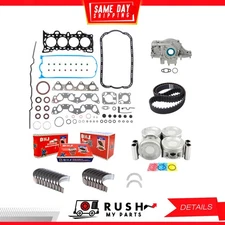 92-95 Master Engine Rebuild Kit For Honda Civic 1.5L L4 SOHC 16v DNJ EK296M