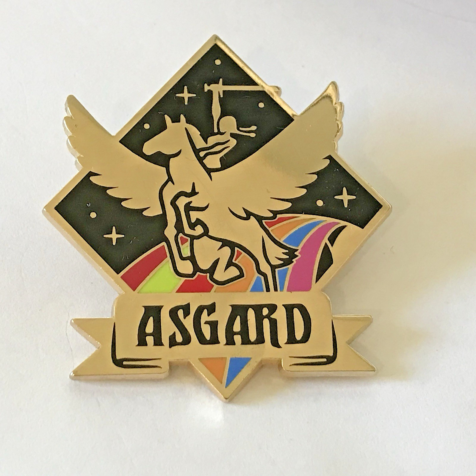 Disney 2019 D23 Asgard Fantastic World Marvel Thor Valkyrie Avengers Pin (B5)