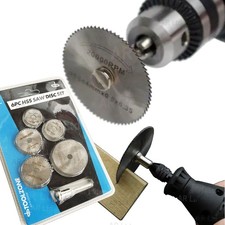 HSS Mini Saw Discs Dremel type high speed Cut off Disc Blades Hobby Drill bits