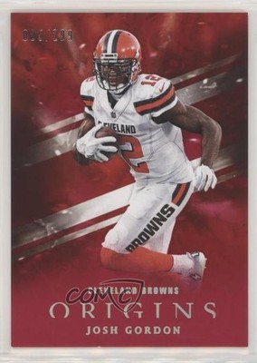 2018 Panini Origins Red /299 Josh Gordon #9 gn1