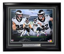 Cooper DeJean Reed Blankenship Signed Framed 16x20 Eagles Photo Fanatics