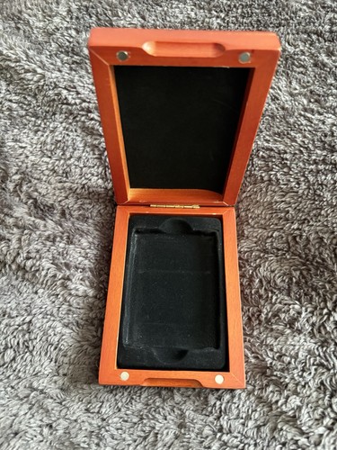 Wooden Display Stand Case Holder for PCGS Graded Coin Slab Storage Box