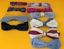 Vintage Lot of 10 Bow Ties Various brands Beau-West-Clip and Others
