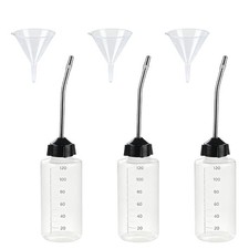 3 Pcs Needle Oiler, Precision Gun Oil Bottle, LDPE Oil Applicator, 3 OZ Oil