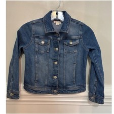 Crewcuts Denim Jacket Jean Girls Size 8 Cotton Coat J. Crew