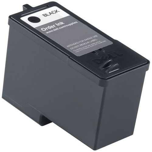 Cartouche Dell Series 8 Mj264 noire contre les textes flous au bureau