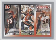 2005 Topps Total Silver Landon Johnson Caleb Miller Marcus Wilkins #417 0a1