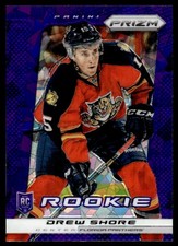 2013-14 Panini Prizm Prizms Purple Drew Shore Rookie Florida Panthers #242