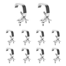 10 Pack Truss C Clamp,1.18-2 Inch Stage Lights Clamp Hook,Load Capacity 55LB ...
