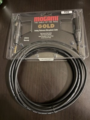 Mogami Gold Studio Microphone Cable - 15 feet