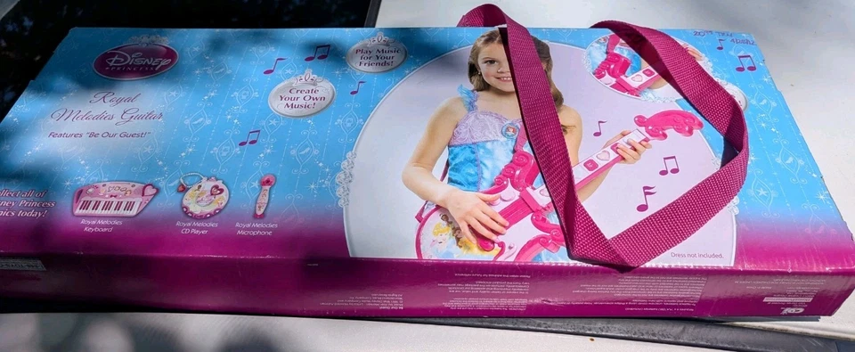 Disney Princess Royal Melodies Electronic Guitar Brand New Rare Musical Toy 2011 - Image 2 of 2