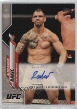 2020 Topps UFC UFC Athlete Auto Aleksandar Rakic #UFCA-AR Auto 1m8