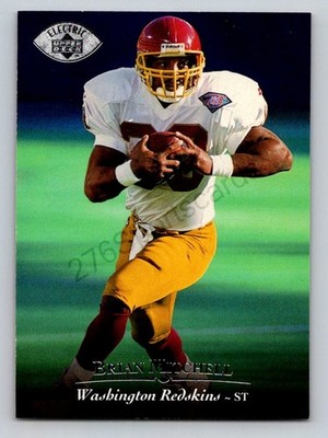 Brian Mitchell 1995 Upper Deck Electric #231 Washington Redskins Card