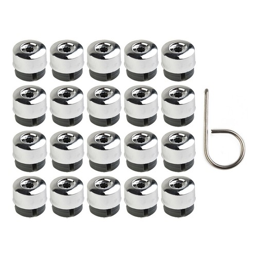 Car Car Tire Screw Cover 20pcs Car Tire Screw Cover Metal Tire Screw Cap - Picture 9 of 12