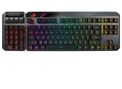 ASUS ROG Claymore II RX ABS 2.4ghz Wireless/Wire Gaming Keyboard BLUE Switch - Picture 3 of 13