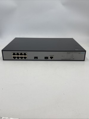 HPE JG920A 1920-8G-PoE+ Switch | 8x Gigabit | PoE+ 65W  | Layer 2 | managed TOP