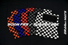 Checkered Jdm Floor Mats Exact Fit Toyota Scion Subaru Frs Brz 86 Dragintmats