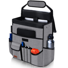 Car Organizer for Front Seat, Passenger Seat, Backseat - Hanging Car Seat Storag