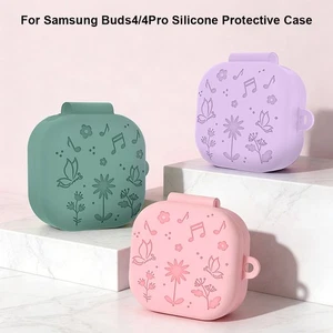 Pour Samsung Buds 4/Buds 4 Pro Housse pour écouteurs, housse antichoc 3D Conception de secours