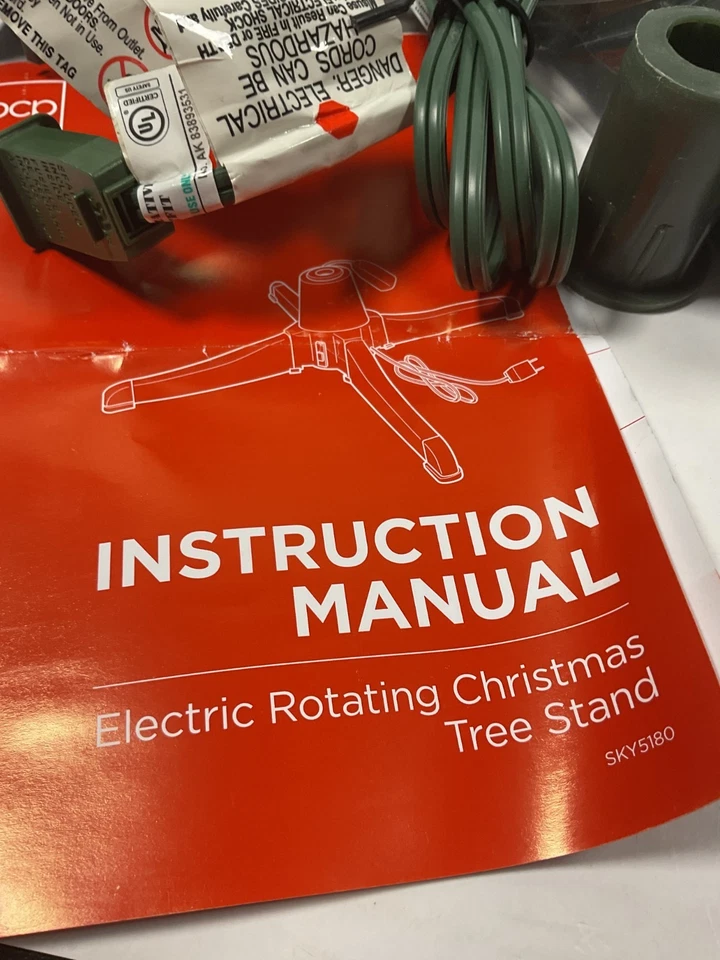 360 Degree Rotating Christmas Tree Stand for 7.5-foot Trees - Image 2 of 4