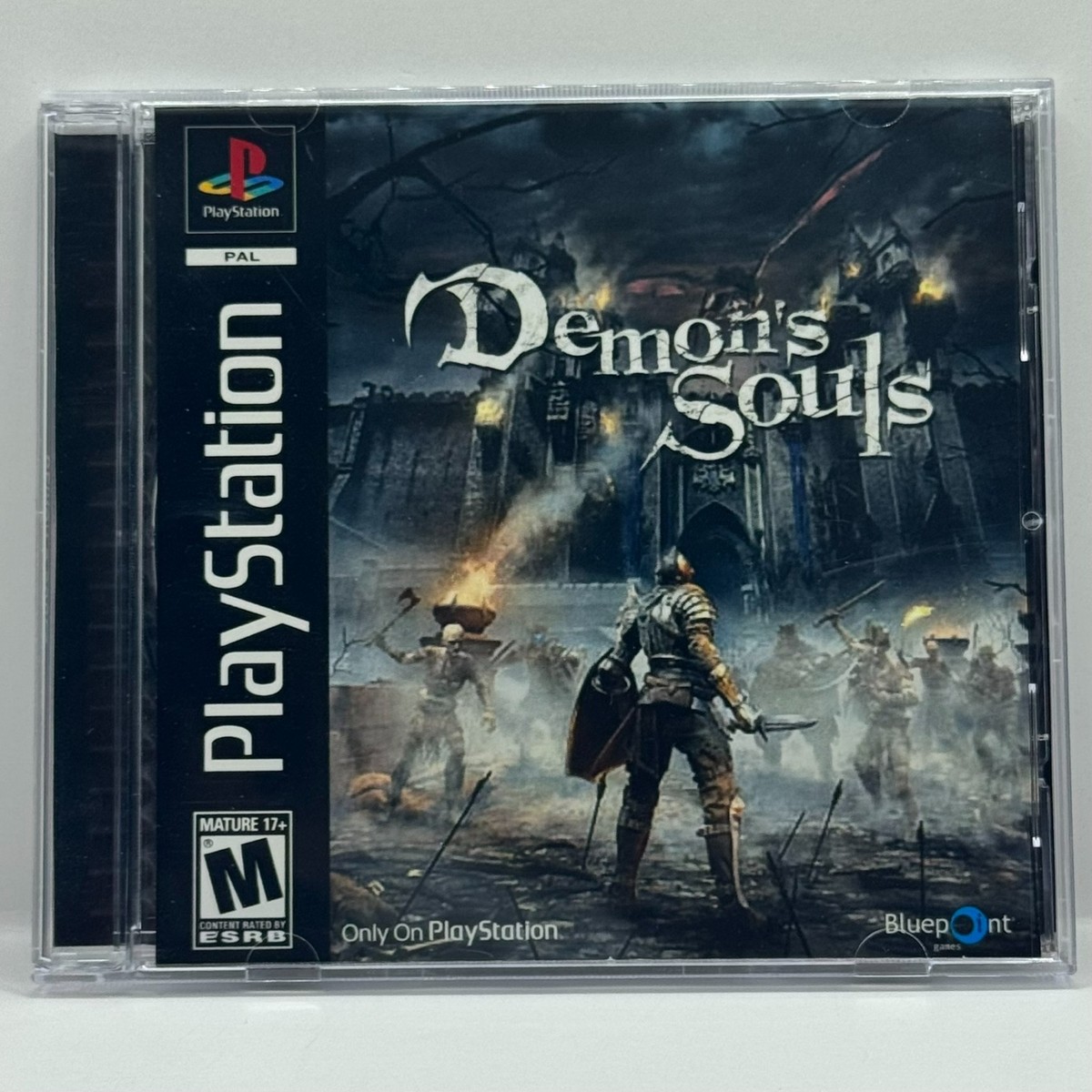 Demon's Souls PS1-Inspired Replacement CD Jewel Case No Disc