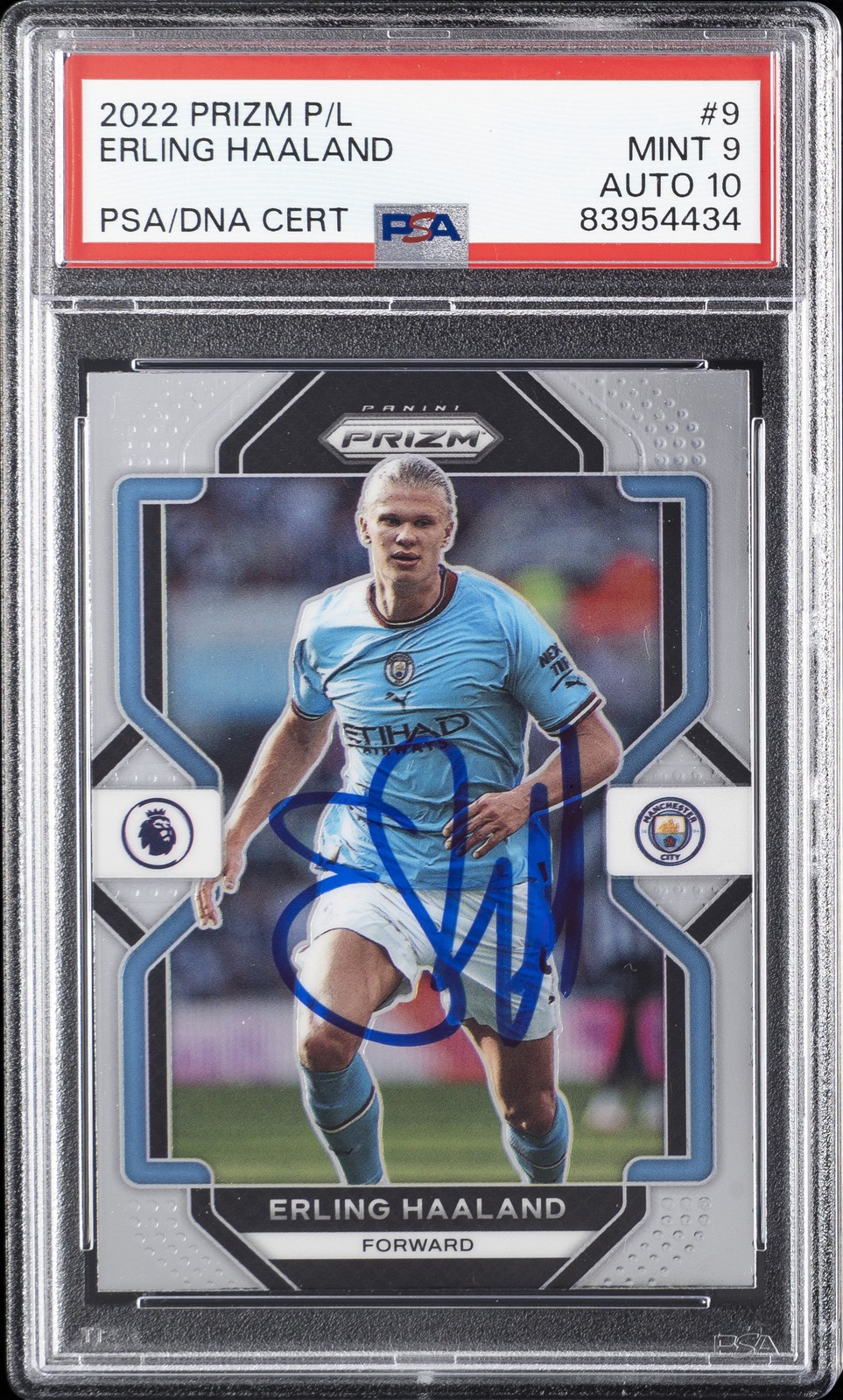 Erling Haaland 2022 Prizm Premier League #S-EHD Signatures Price