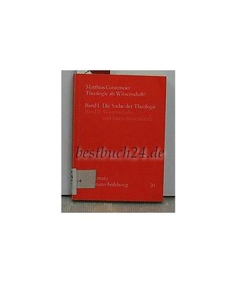 Theologie als Wissenschaft?. - Stuttgart-Bad Cannstatt : Frommann-Holzboog