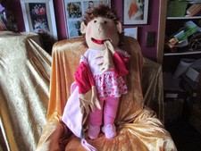 4 THERAPIEPUPPEN / Klappmaulpuppen für Erw.+Kinder super HANDPUPPEN