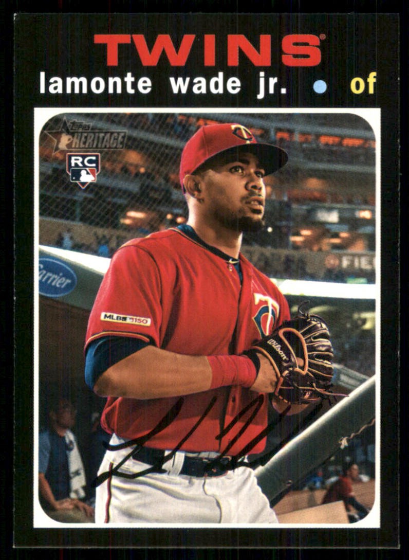 2020 Topps Heritage #575 LaMonte Wade Jr. RC Minnesota Twins 57940