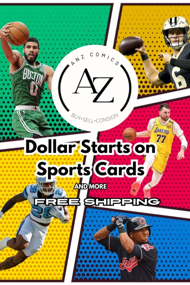 AnZ $1 Starts on Sports Singles! Comment your teams! Free Shipping!
