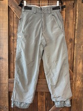 Burton Ronin Snowboard Ski Snow Pants Men  s XS Waterproof Gray