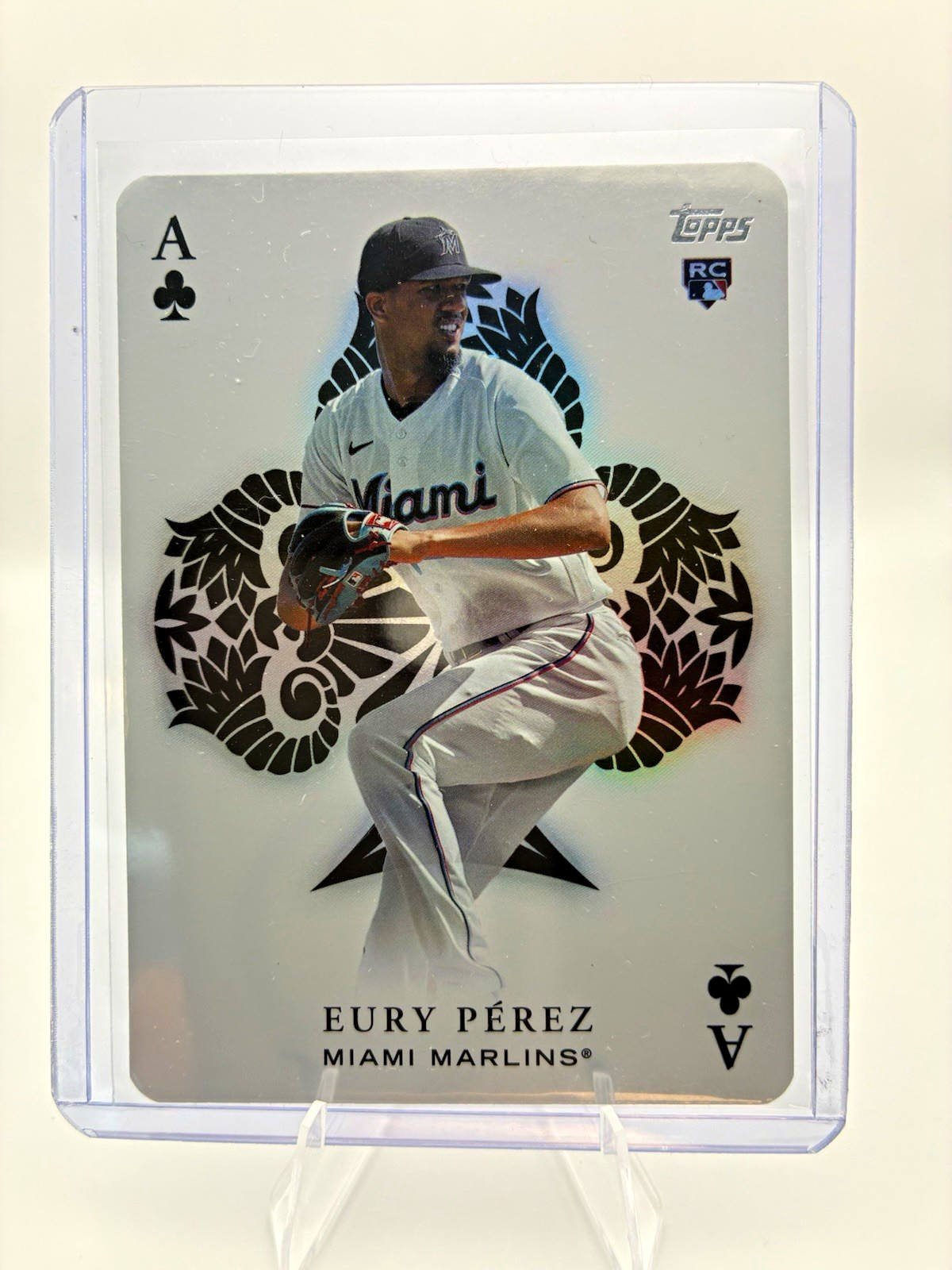 Topps 2023 Update Series All Aces Eury Perez #AA-73 RC Miami Marlins