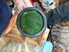 Sun Drop Green Glass Soda Bottle 10 oz, Vintage Collectible Golden Cola — photo 3