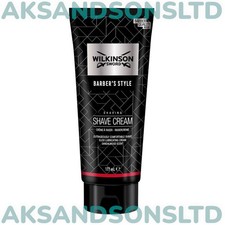 Wilkinson Sword Barber's Style Shaving Cream -  177ml  Choose Pack 3 or 6