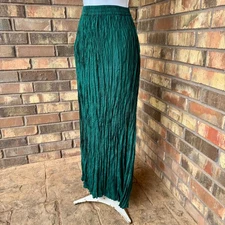 Sostanza silk skirt; green sz M