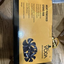 voda heat powered stove fan
