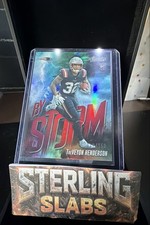 2025 Panini Absolute - By Storm TreVeyon Henderson #19 Spectrum Red /150 (RC)