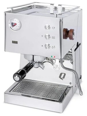 Quick Mill Espressomaschine Siebträger Pop Up Edelstahl Vibrationspumpe PID