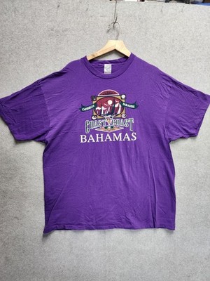 Caribbean paradise Bahamas coast to coast t shirt Unisex Sz XXL PRE SHRUNK USA 