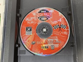 Sega Rally Championship (Sega Saturn, 1995) International Rally (Broken Case)