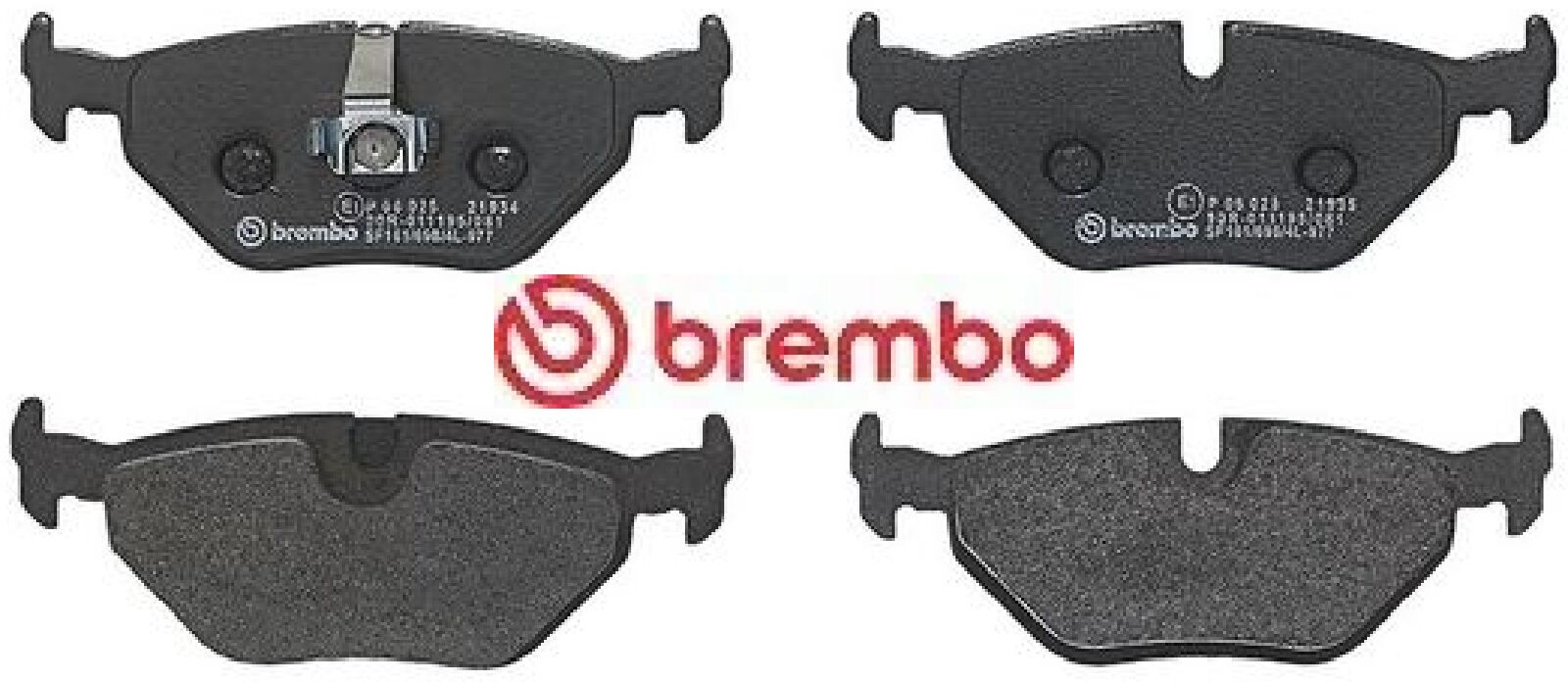 Für BREMBO KLOCKI SZCZEKI CYLINDERKI P 06 025 BRAKE PADS BMW 3 (E46) - Bild 2
