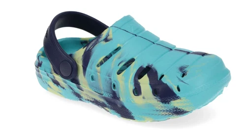 Rugged Shark Toddler & Kids ize 8 Eva Lined Slip-On Medium Width Blue Clogs NEW - Picture 2 of 19