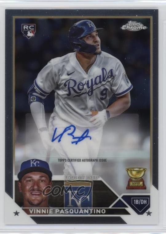 2023 Topps Chrome Update Auto Vinnie Pasquantino #AC-VP Auto 0if0