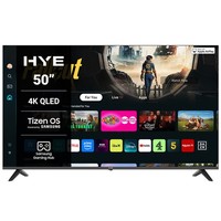 HYE 50 Inch 4K QLED Ultra HD HDR Frameless Smart TV Tizen OS - 50QLEDS2008