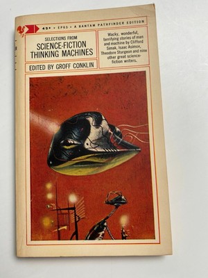 Groff Conklin Science Fiction Thinking Machines in English TB K353-20 Groff Conk