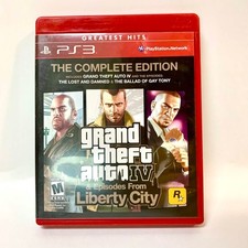GTA IV & Liberty City (Greatest Hits)(Playstation 3 - PS3) C.I.B. - TESTED