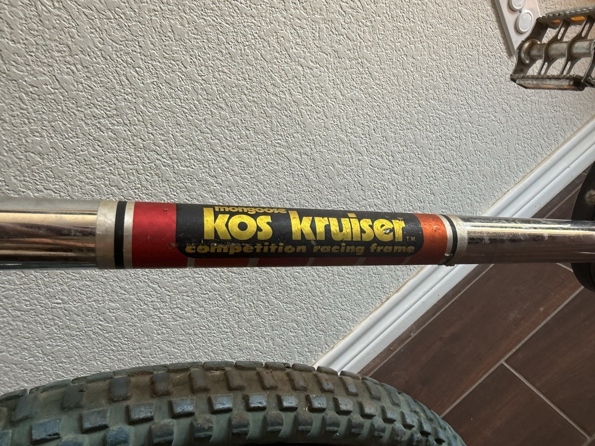 1981 Mongoose KOS Kruiser BMX 26” Old School Chrome/Blue G138692