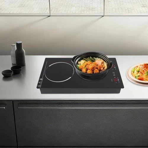 2 Burner Kitchen Cooking Stove Induction Cooktop Electric Induction Cooker 4000W