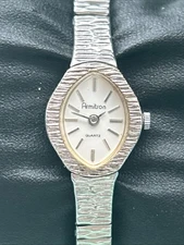 Armitron Silver Tone Women’s Stretch Band Quartz Watch