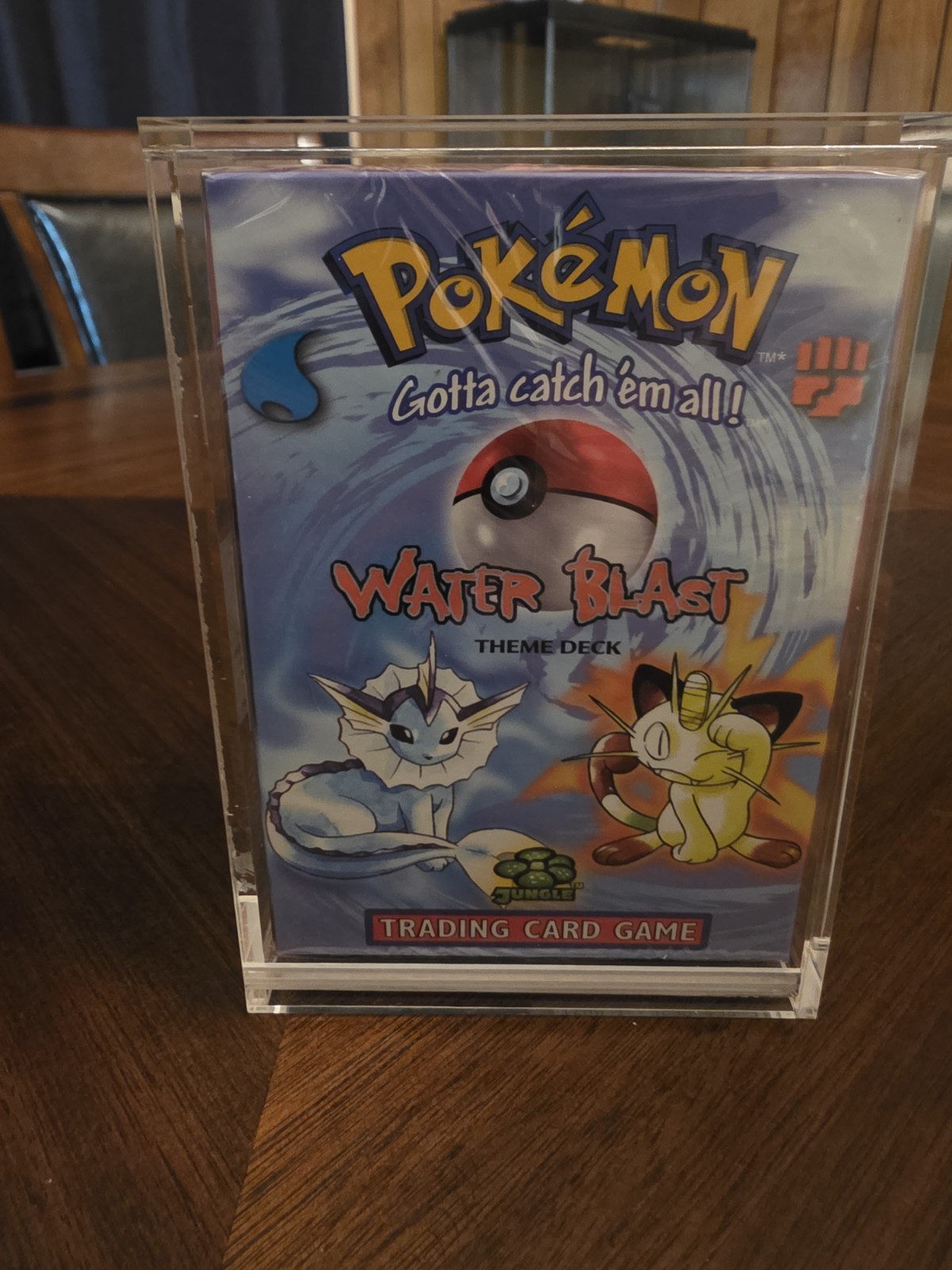 Pokemon Jungle Water Blast Theme Deck 1999 WOTC TCG Vintage - Factory SEALED!!